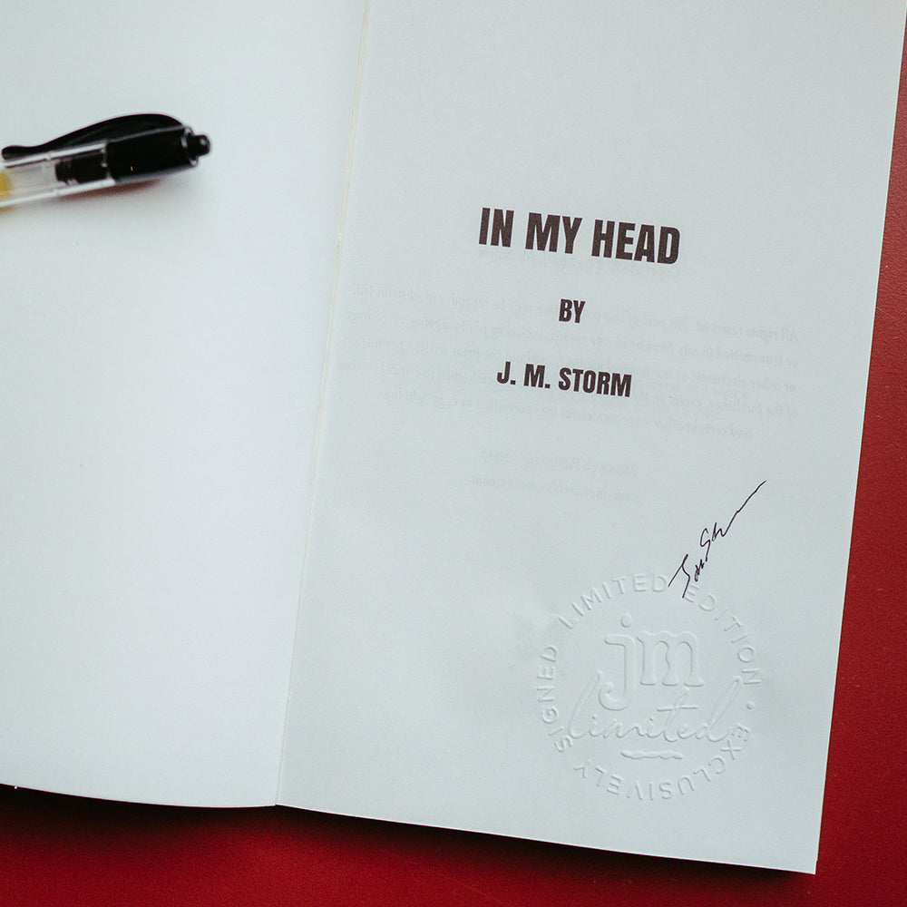 OFFICIALLY SIGNED COPY - IN MY HEAD VOLUME I & II by JmStorm